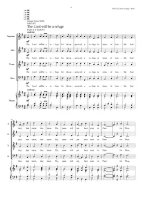 The Lord will be a refuge