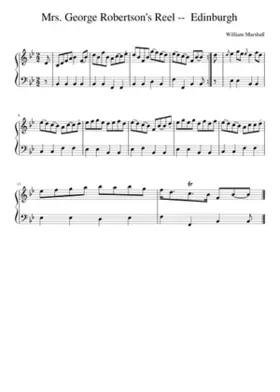 Mrs. George Robertson's Reel -- Edinburgh