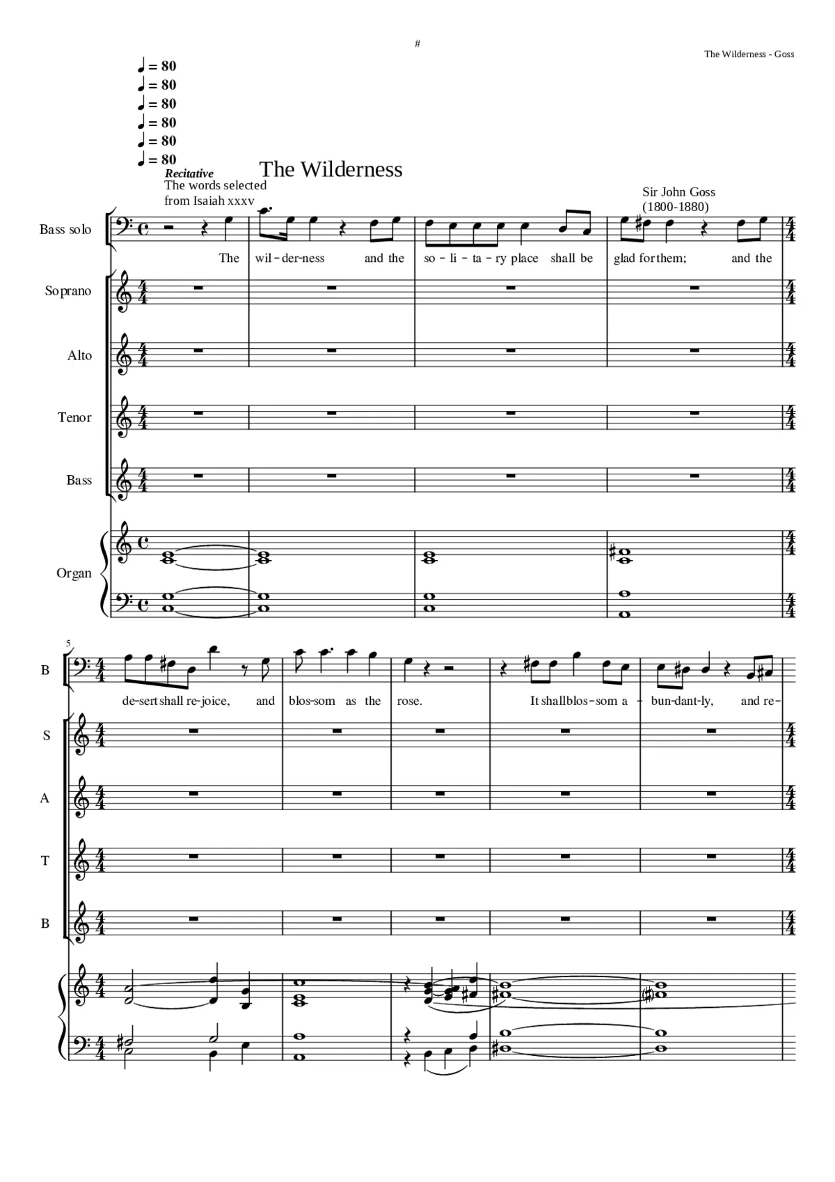 The wilderness - Page 1