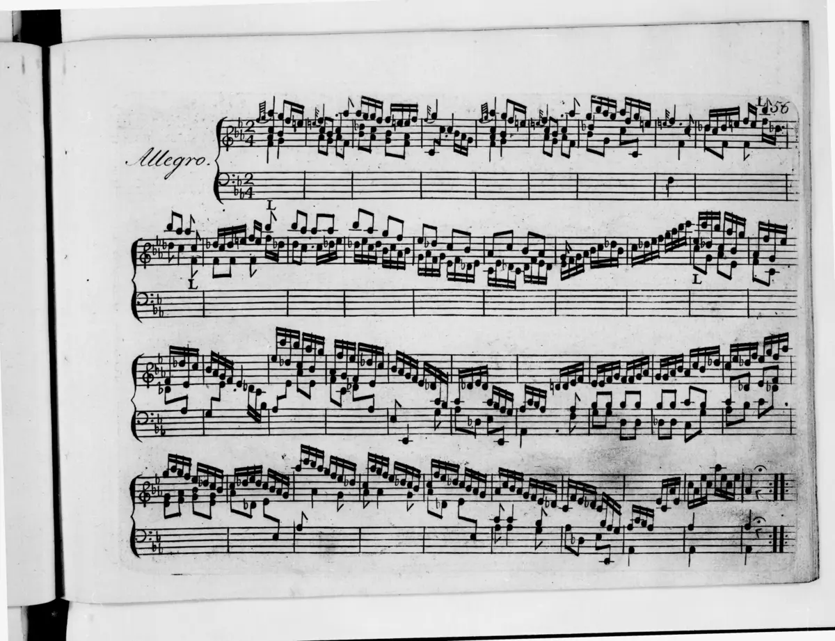 Keyboard Sonata in F minor - Page 1