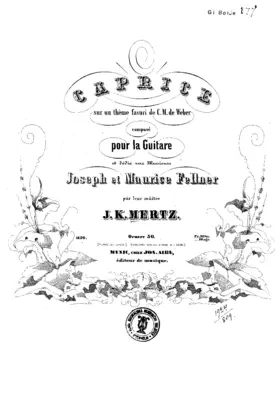 Caprice sur un thème favori de C. M. de Weber