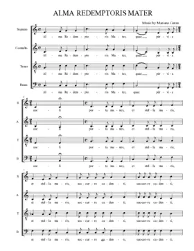 Alma Redemptoris Mater