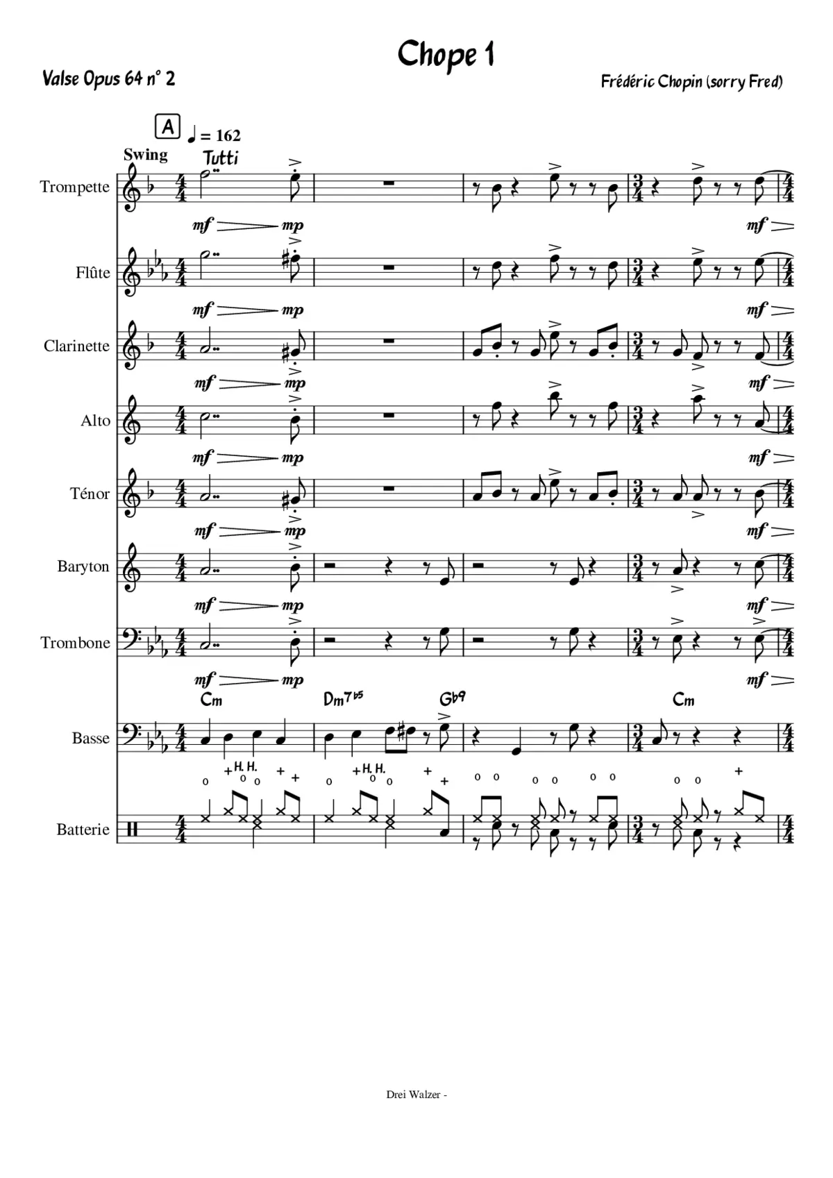 Waltzes Op.64 - Page 1