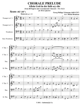 Allein Gott in der höh sey ehr