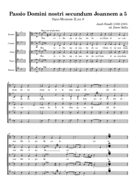 Passio Domini nostri secundum Joannem a 5