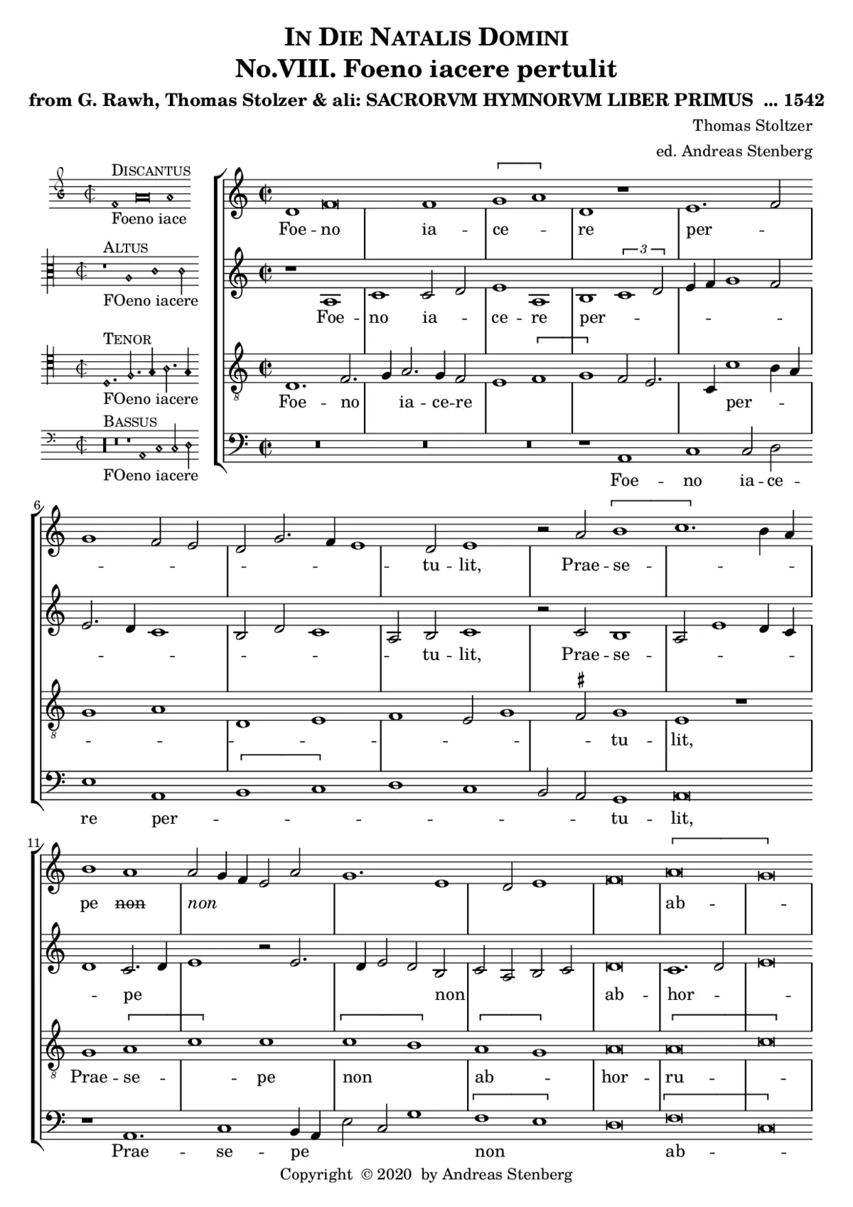 A solis ortus cardine - Page 1