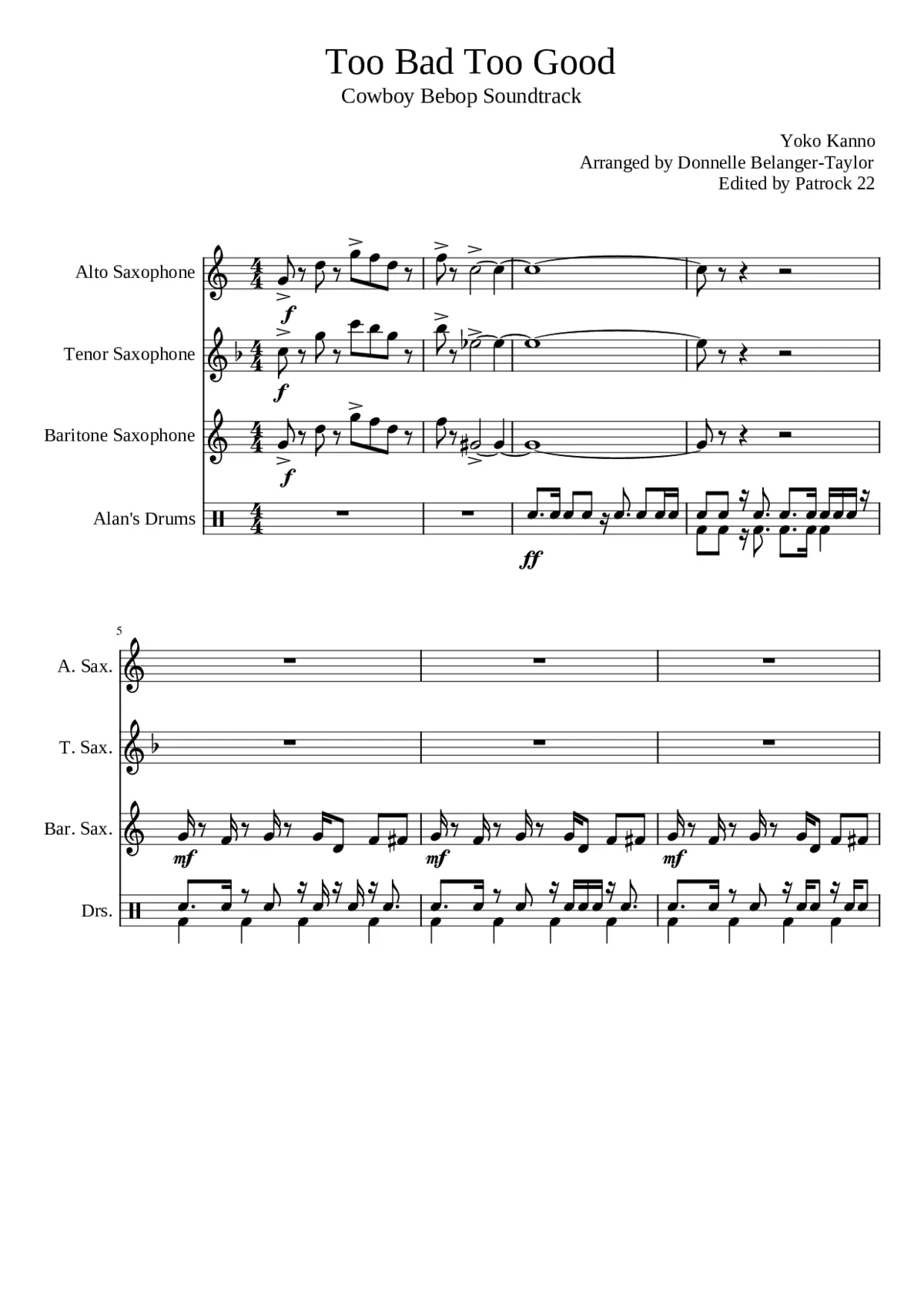 too good too bad - Page 1