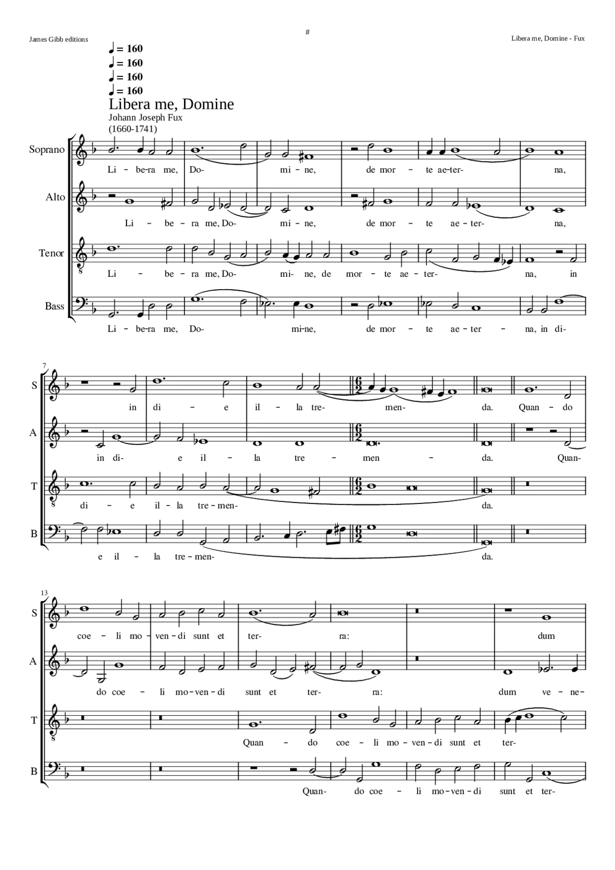 Libera me Domine - Page 1