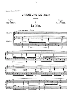 Chansons de mer