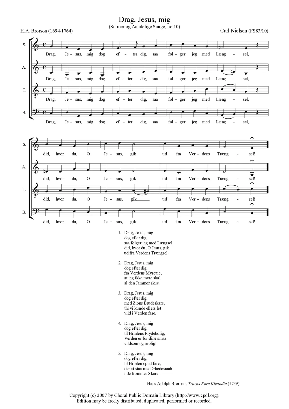 Drag, Jesus, mig - Page 1