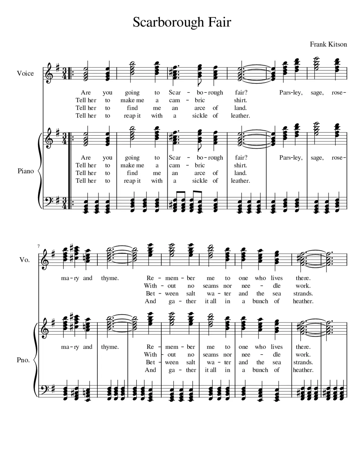 scarborough fair - Page 1