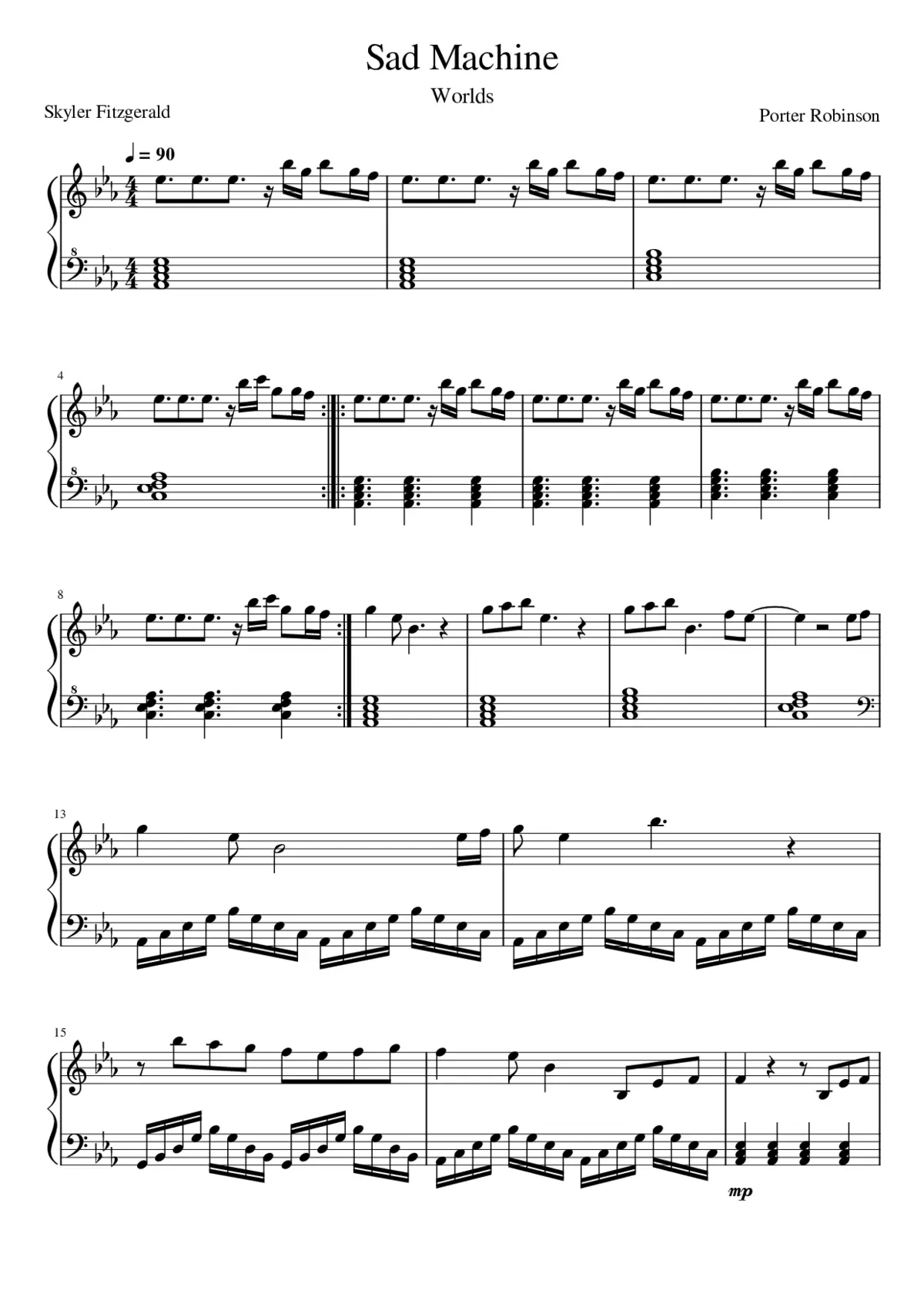 sad machine - Page 1