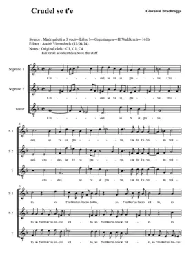 Crudel se t'è si grave