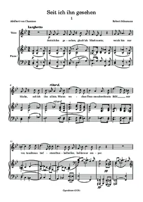 Seit ich ihn gesehen