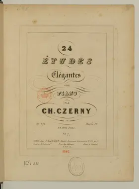 24 Etudes élégantes