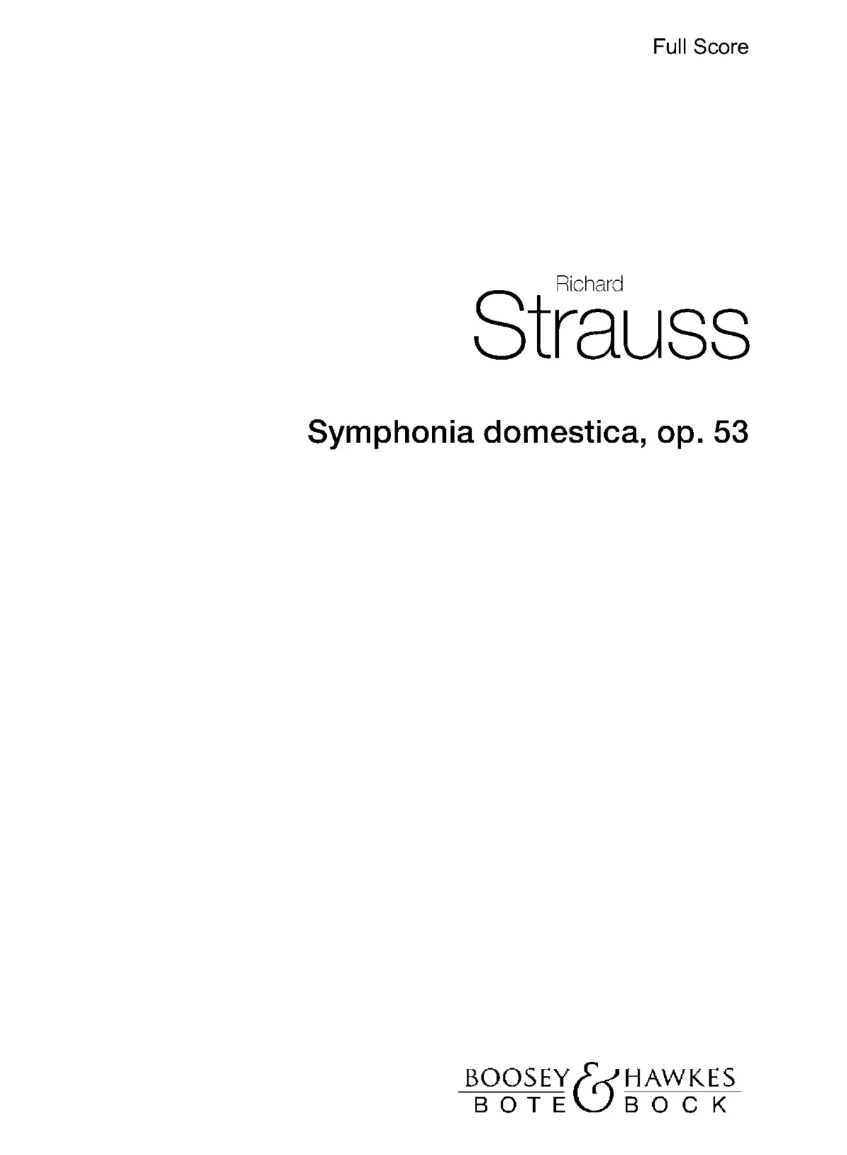 Sinfonia domestica - Page 1