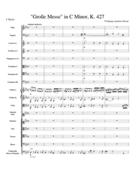 Mass in C minor K.427/417a