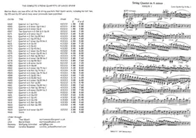 String Quartet No.20