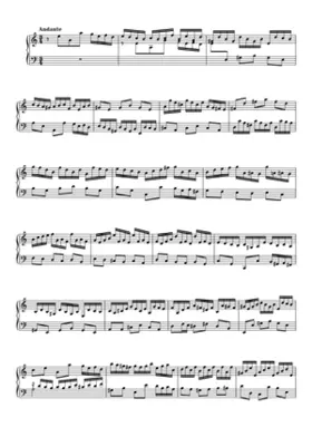 English Suite No.2 in A minor BWV 807