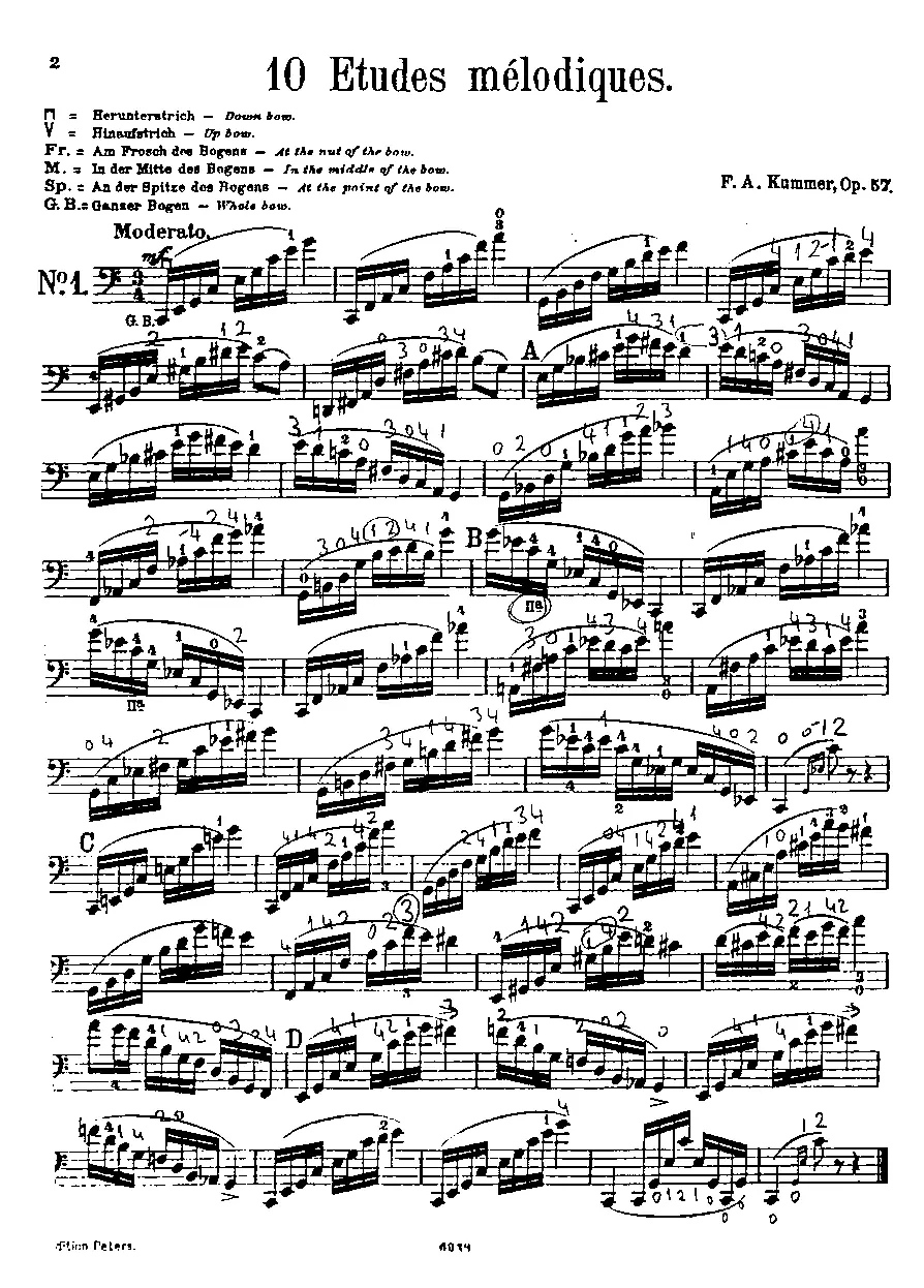 10 Melodic Etudes - Page 1