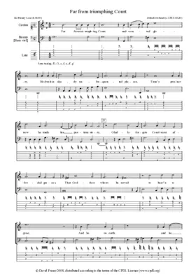 Far from triumphing Court