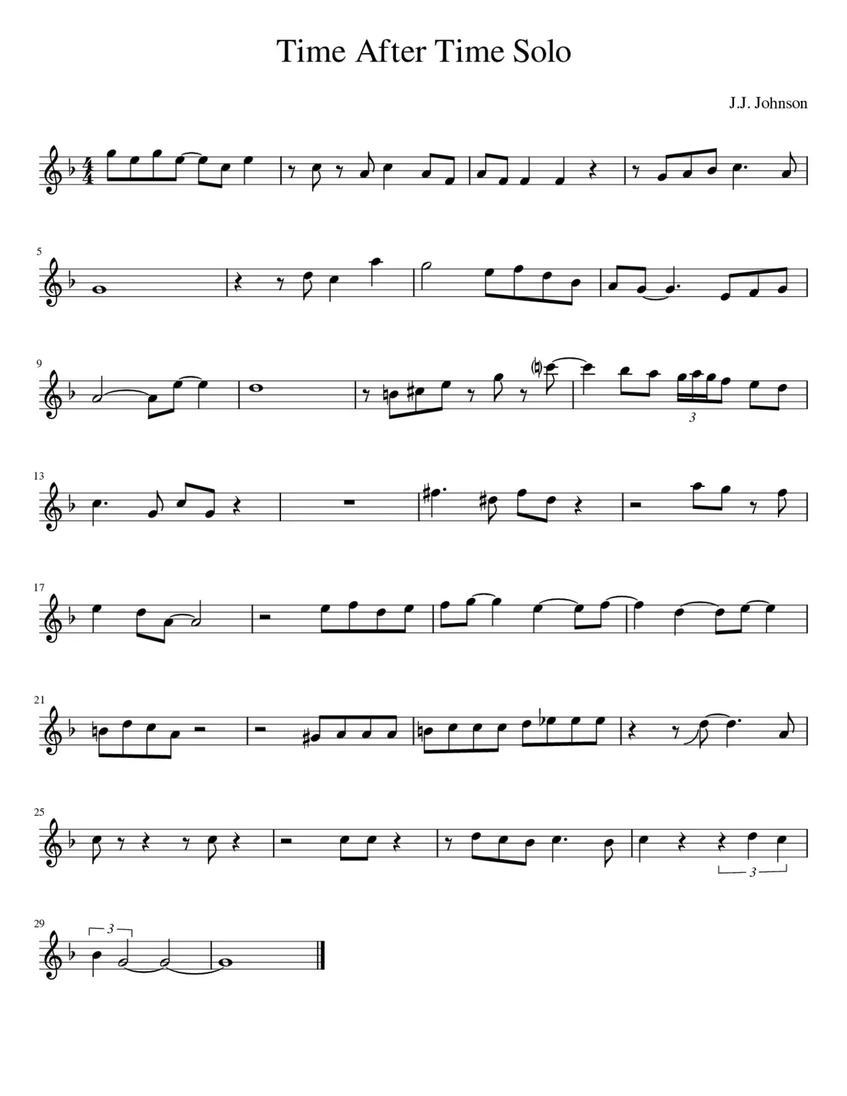 Time AFter Time - Page 1