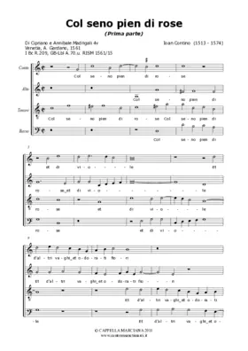 Col seno pien di rose