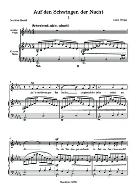 Auf den Schwingen der Nacht