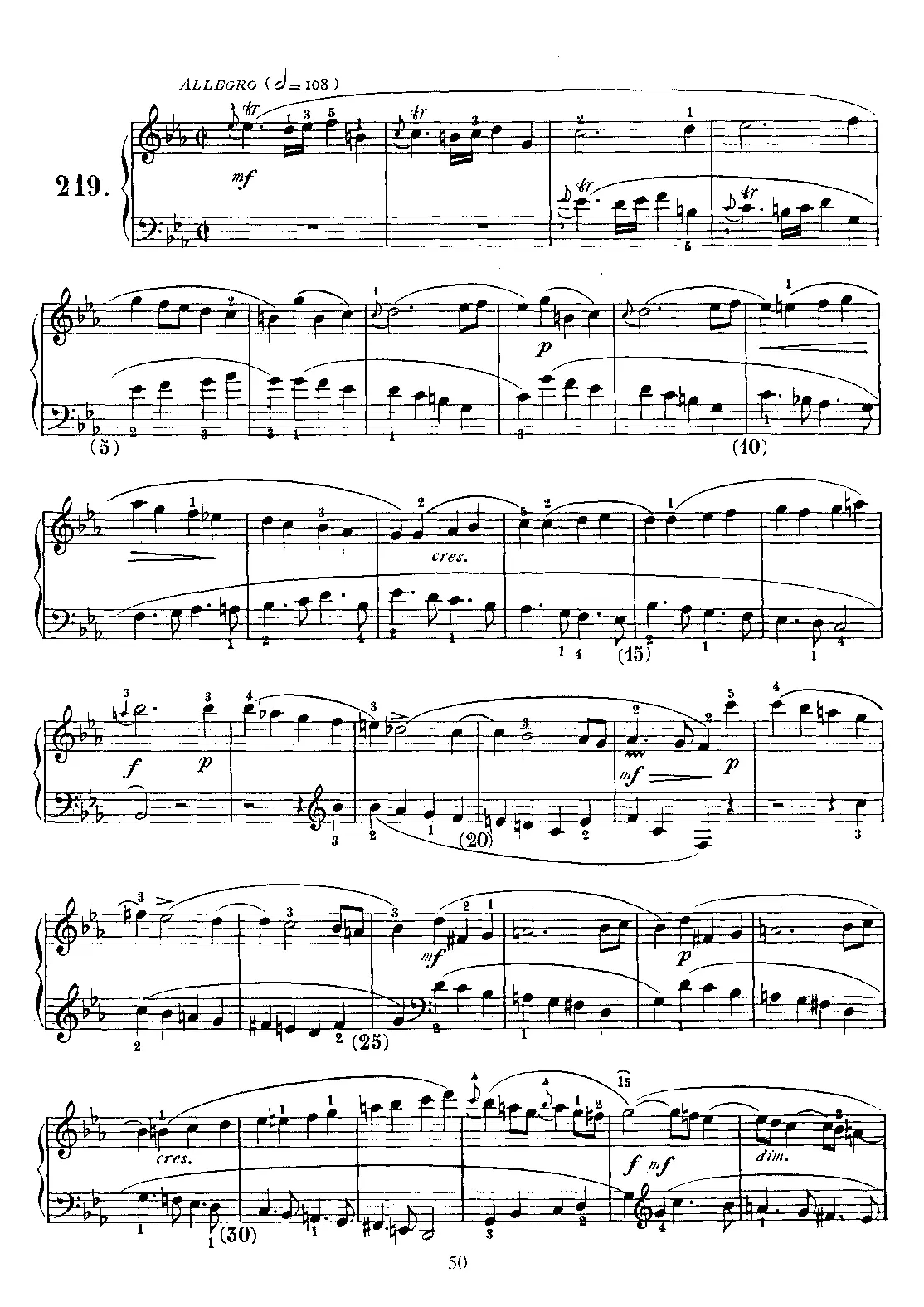 Keyboard Sonata in C minor - Page 1