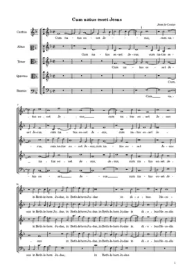 Cum natus esset Jesus