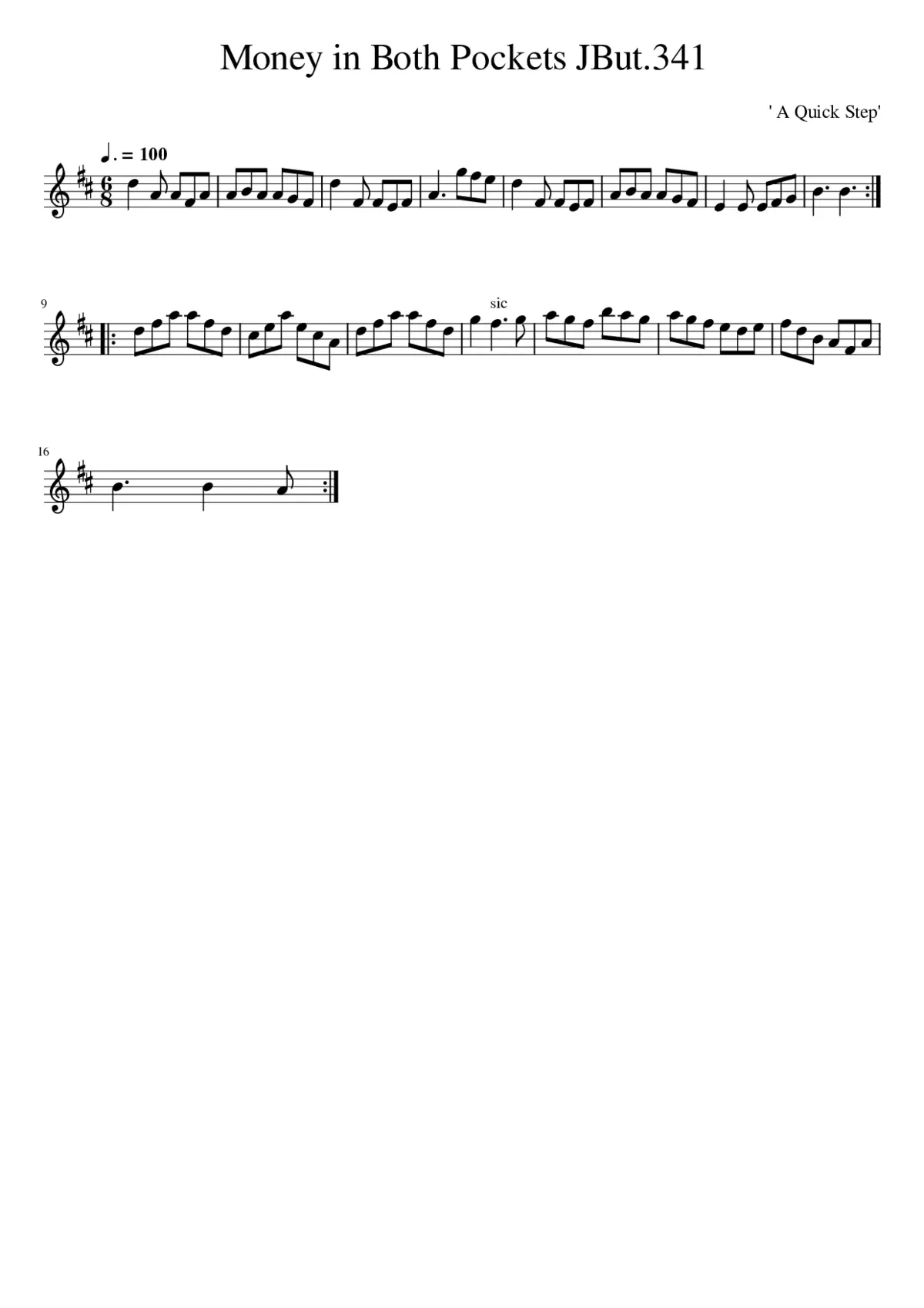 Money in Both Pockets - Page 1