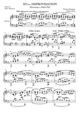 XVème Improvisation en ut mineur