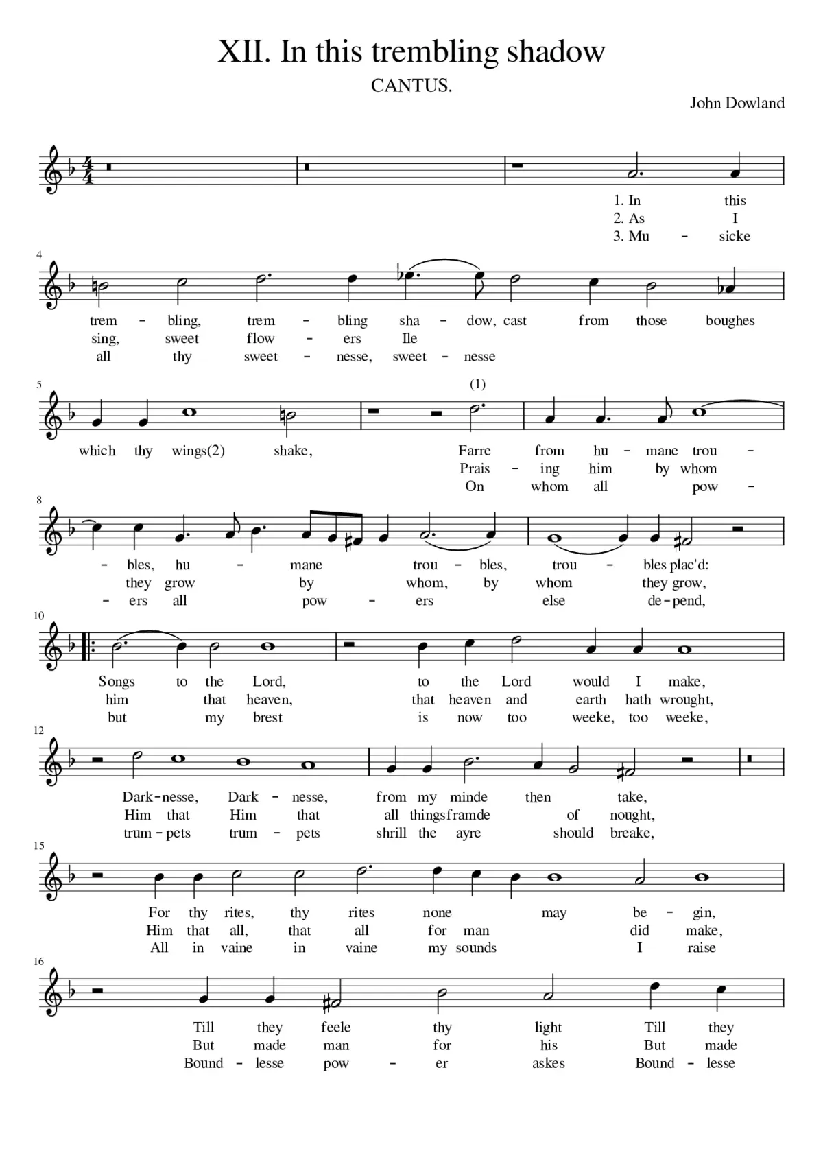 XII. In this trembling shadow - Page 1