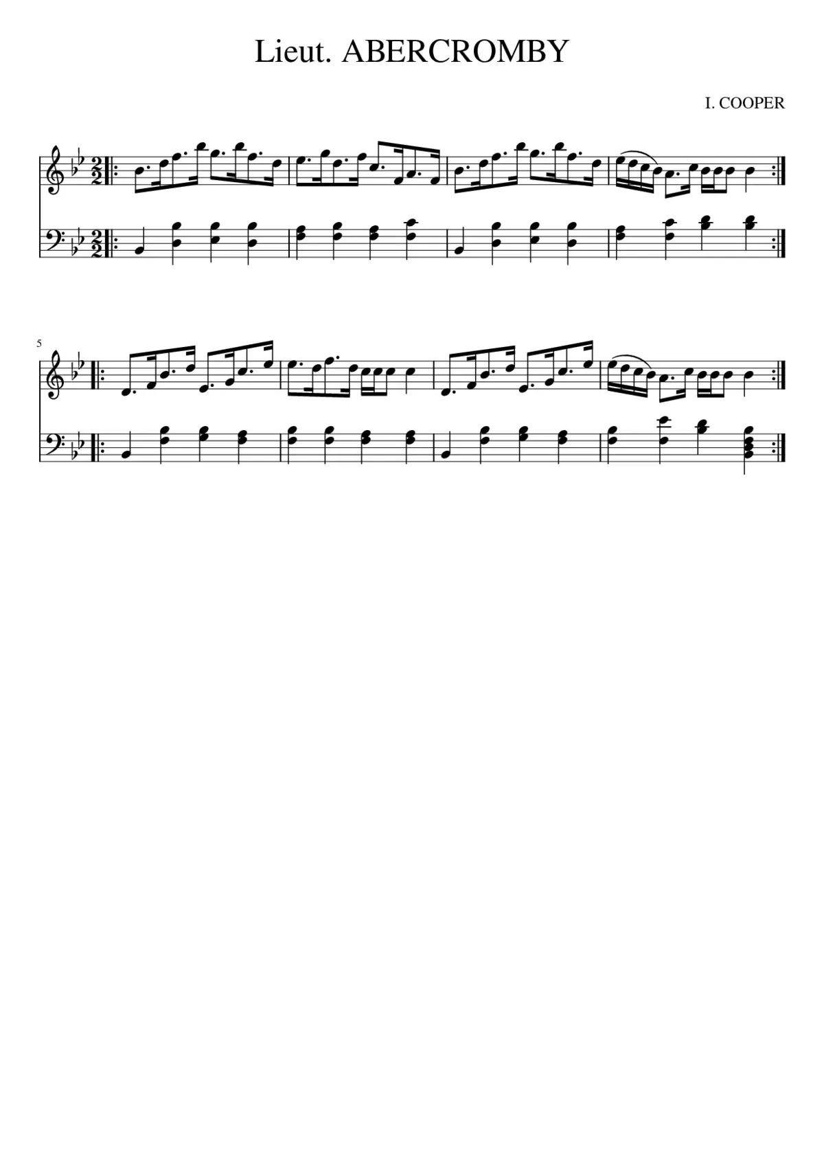 Lieut. ABERCROMBY - Page 1