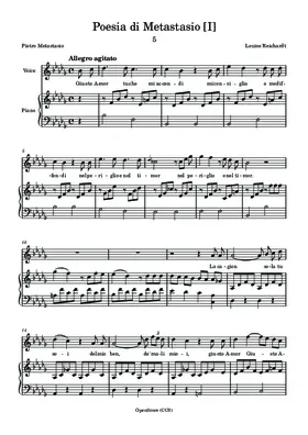 Poesia di Metastasio (I)