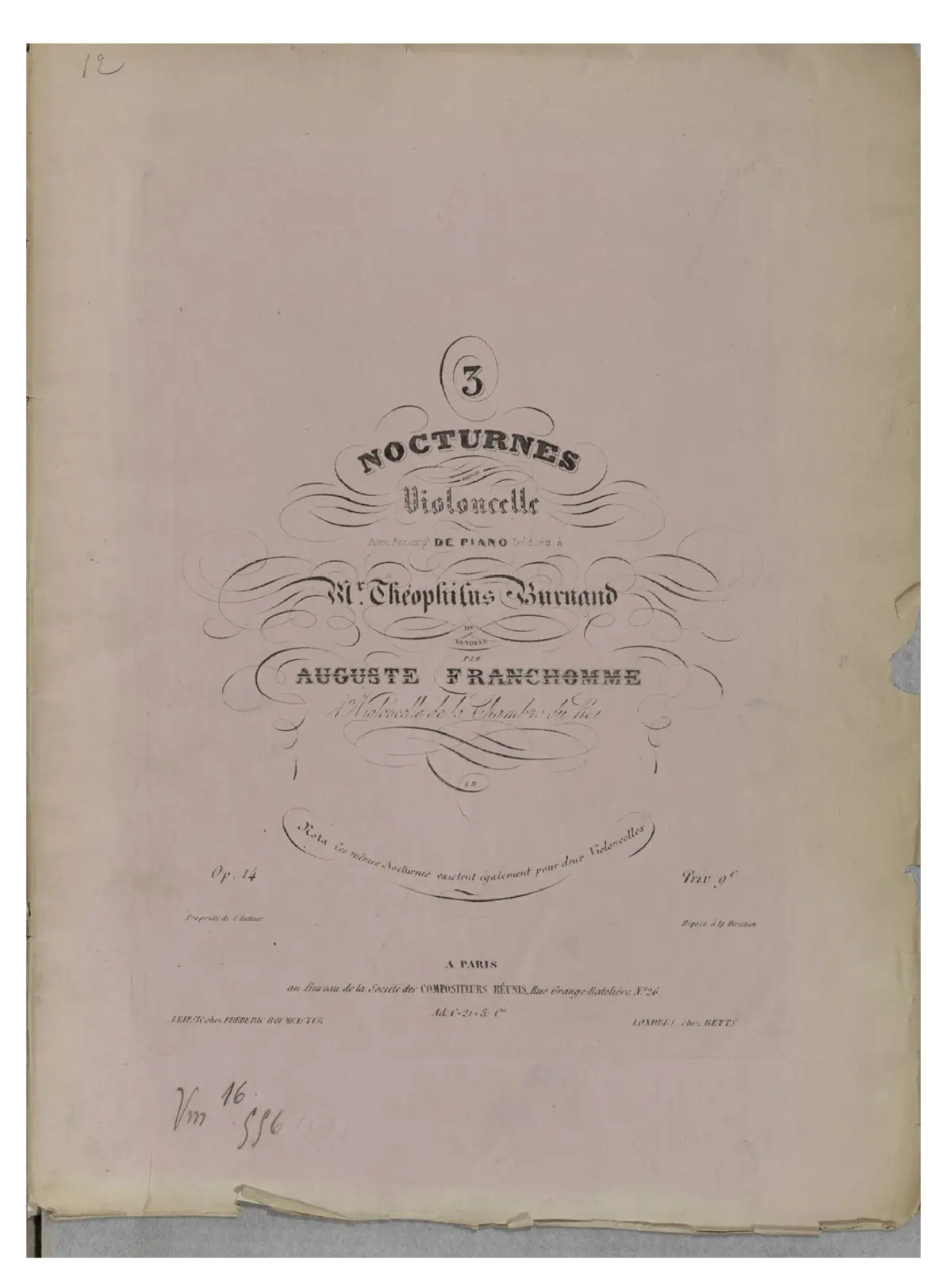 3 Nocturnes - Page 1