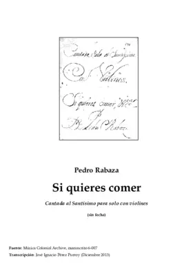 Cantada al Santísimo