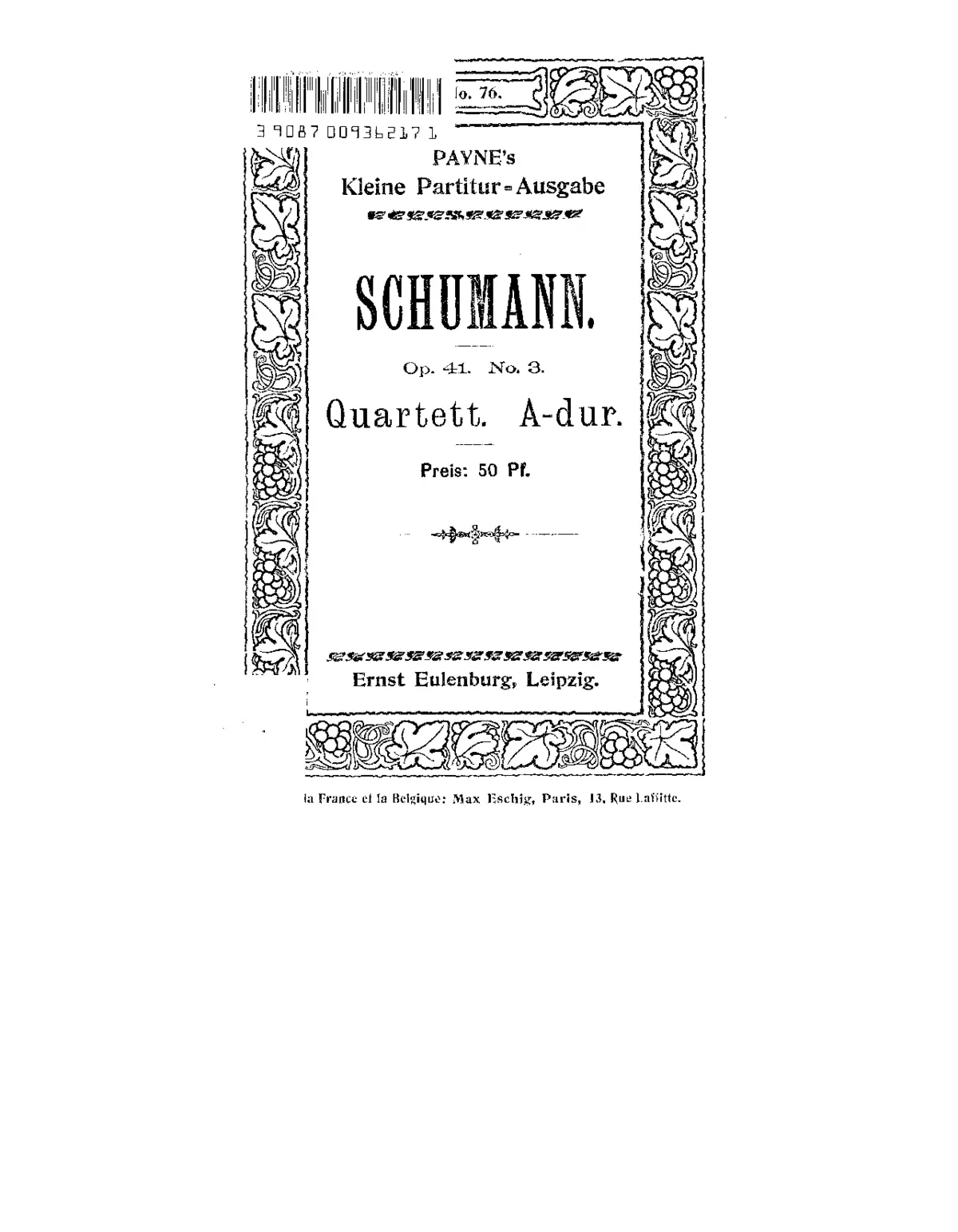 String Quartet No.3 - Page 1