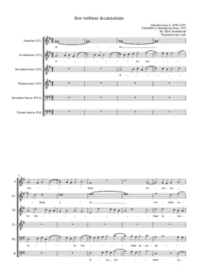 Ave verbum incarnatum