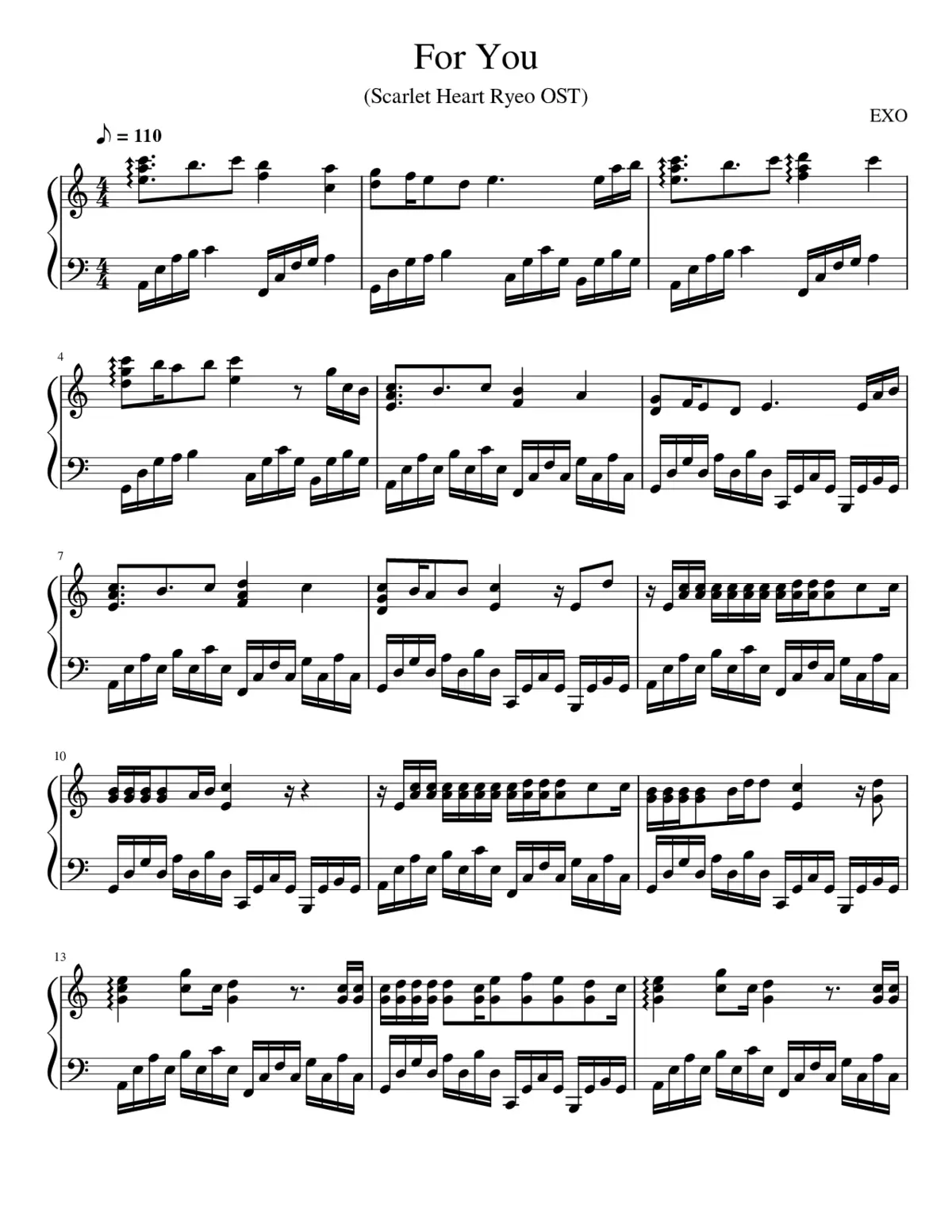 sing for you - Page 1