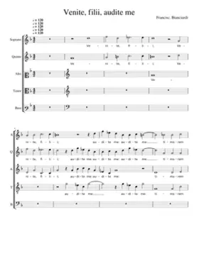 Venite filii audite me