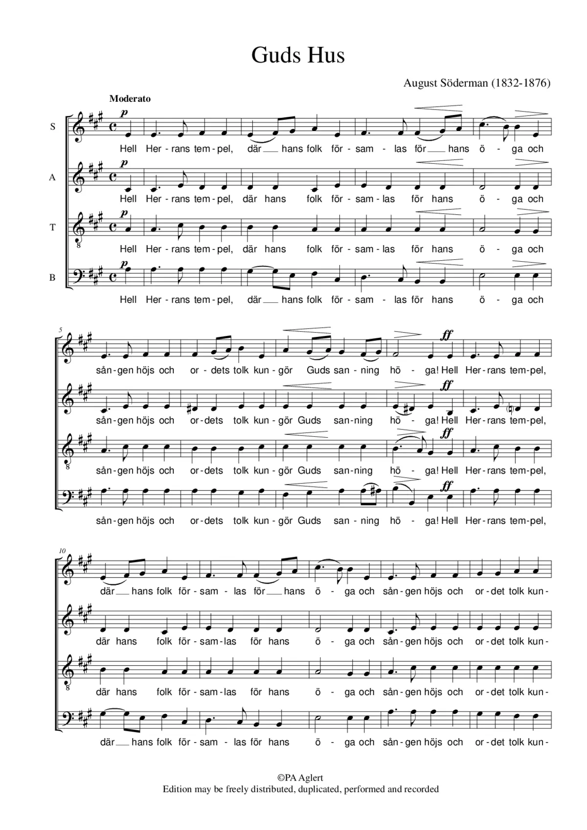 Guds Hus - Page 1