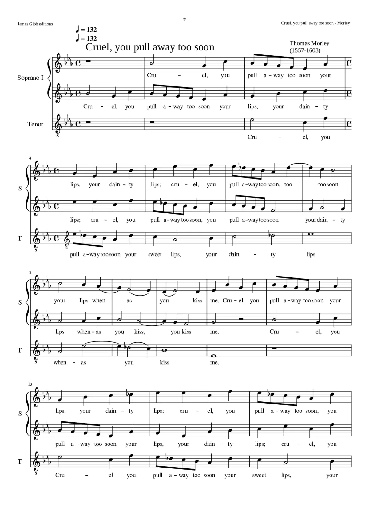 Cruel you pull away too soon - Page 1