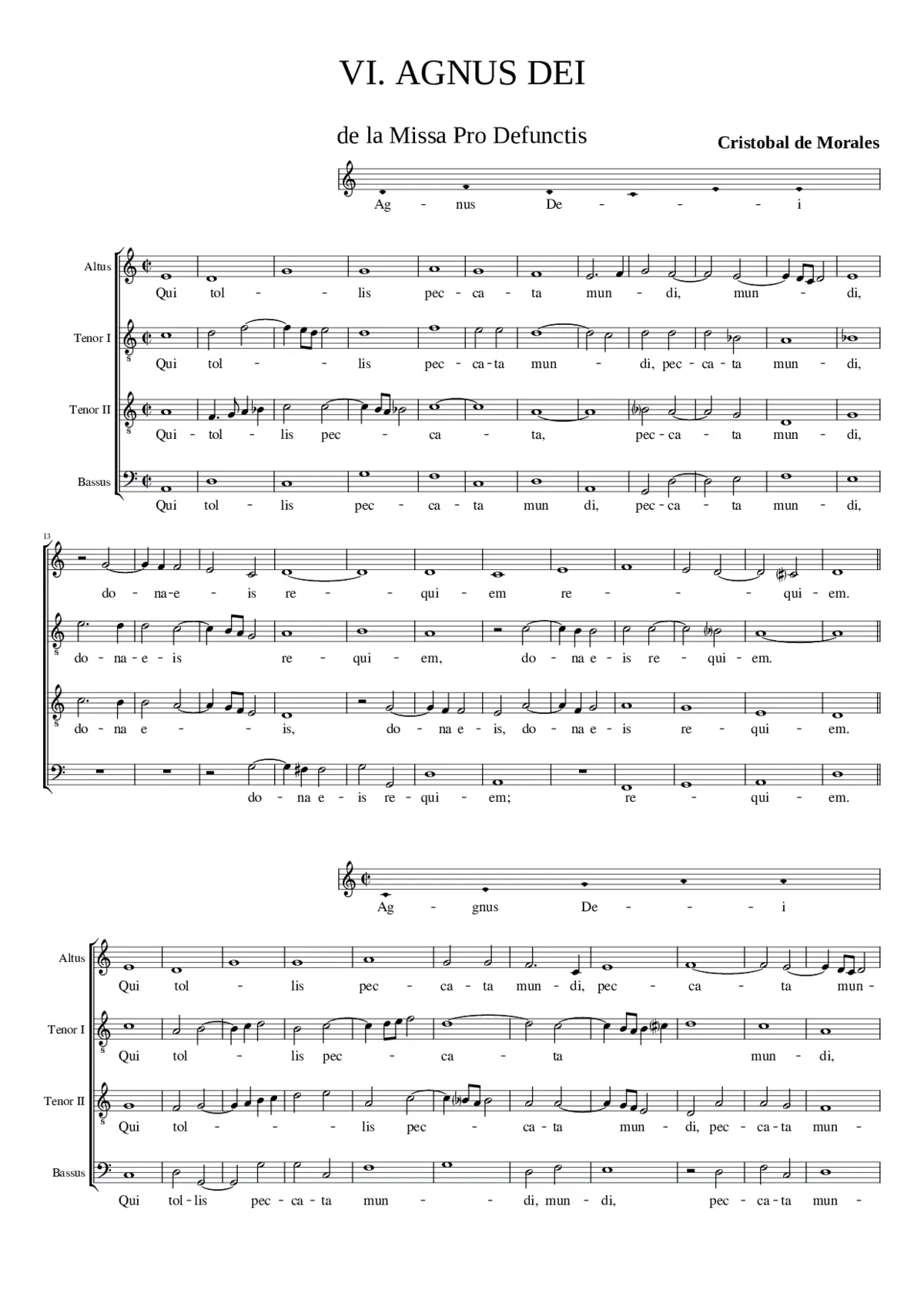 Missa pro Defunctis - Page 1