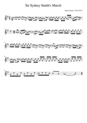 Sir Sydney Smith's March