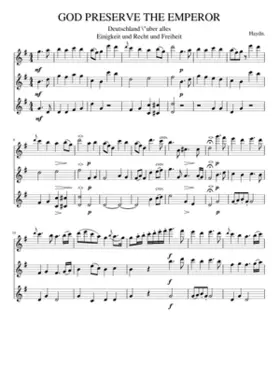 Streichquartett Op. 76 No. 3 in C Major (Emperor/Kaiserquartett)