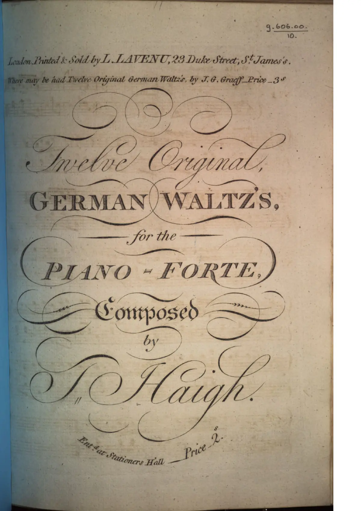 12 Original German Waltzes - Page 1