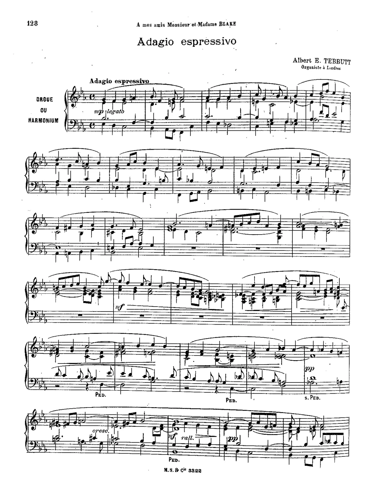 2 Pieces for organ or harmonium - Page 1