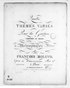 4 Thêmes Variés pour la Guitare
