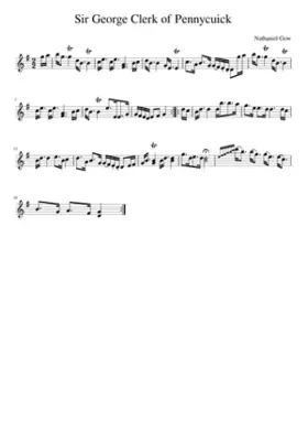 SIR GEORGE CLERK OF PENNYCUICK